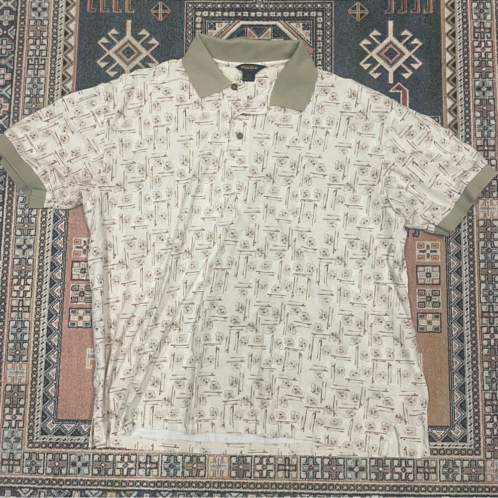 Vintage Woolrich Print Shirt